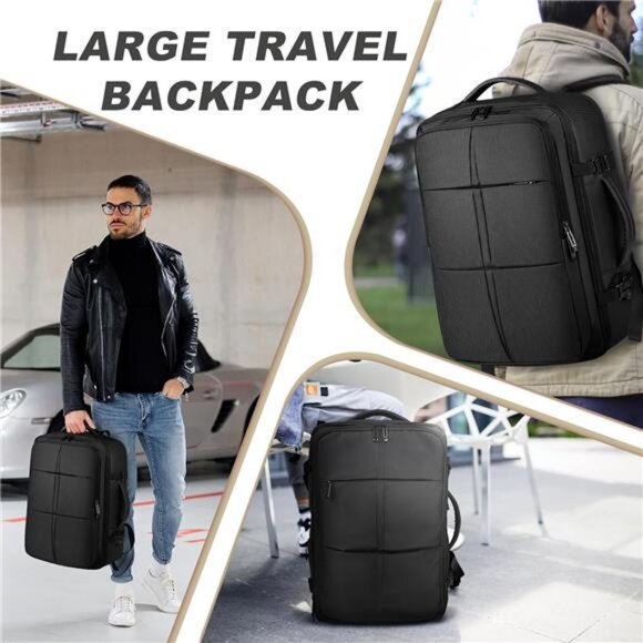 Travel Backpack, Extra Large Travel Backpack, Carry On Backpack main image 6